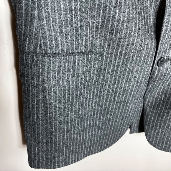 Hart Schaffner & Marx sz 42L gray pinstripe suit jacket blazer - Picture 8 of 16